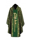 Green chasuble + gold ornament (51A)