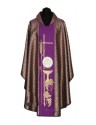 Purple chasuble + gold ornament (54A)