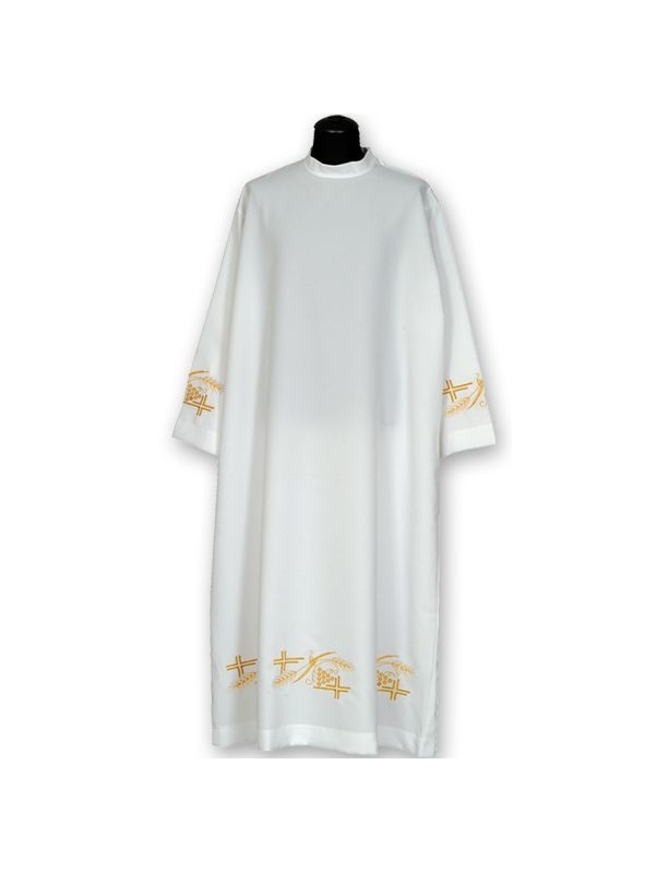 Alba sacerdotal bordada