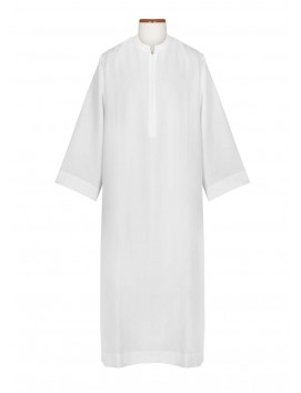 Priest alb - plain, zipper