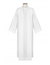 Priest alb - tabs, stand-up collar