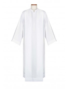 Priest alb - tabs, zipper