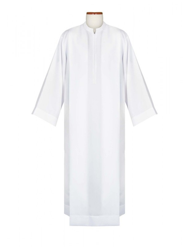 Priest alb - tabs, zipper