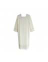 Priest alb with a moire - tabs