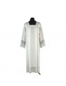 Traditional priest alb with tabs + guipure (10)