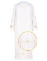 Camice da sacerdote bianco ricamato - 04