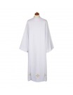 Priest alb white with decorative embroidery (31)