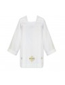 Priest surplice - gold embroidery Jerusalem Cross (3)