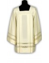 Surplice double insert - ecru