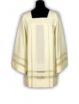 Surplice double insert - ecru