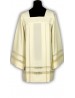 Surplis à double incrustation - écru