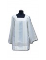 Surplice georgette - satin inset