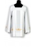 Embroidered georgette surplice
