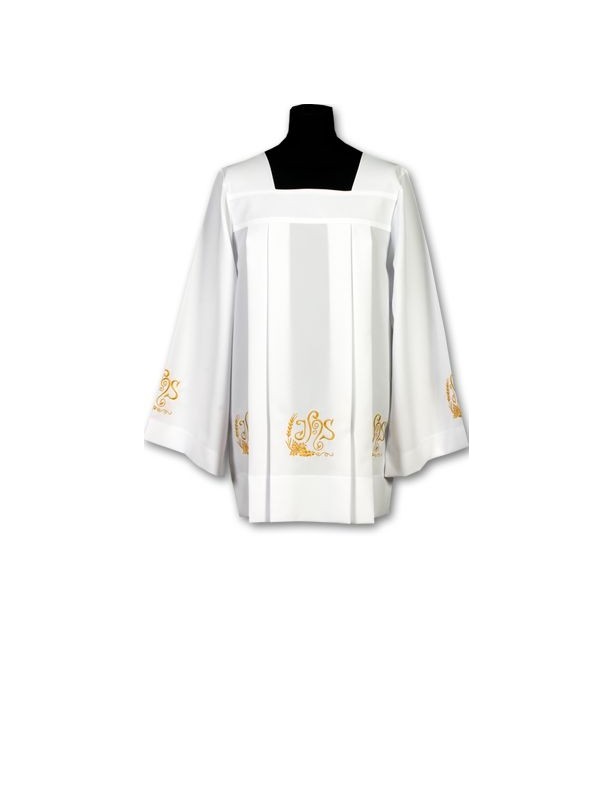 Überkleid aus besticktem Georgette