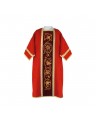Roman dalmatic red - jacquard