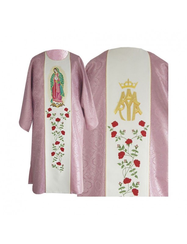 Dalmatyka Maryjna różowa