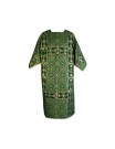 Roman green dalmatic - jacquard fabric, brocade (46)