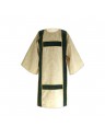 Dalmatic semi gothic jacquard - light gold