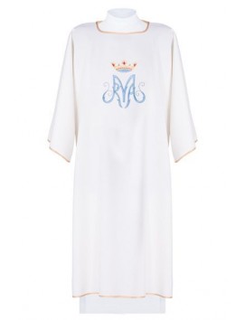 Embroidered dalmatic Marian - ecru (13)