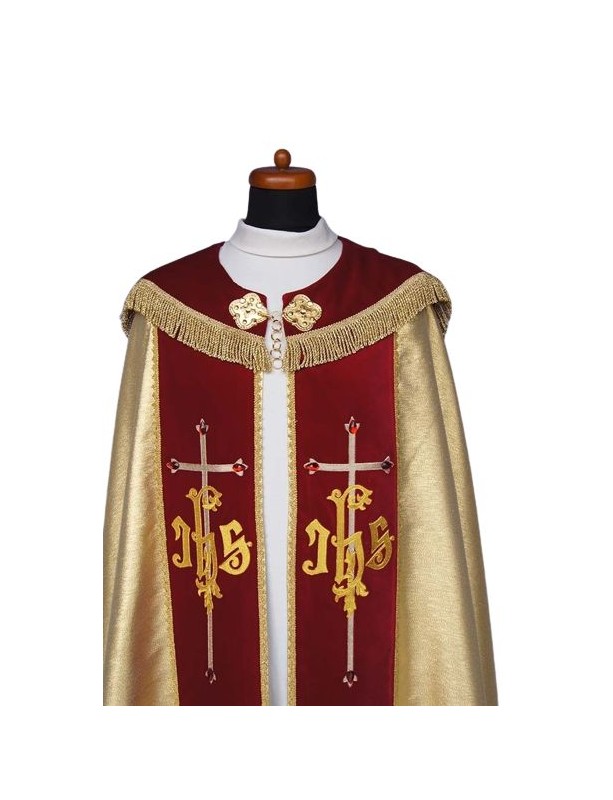 Chape IHS brodée (11b)