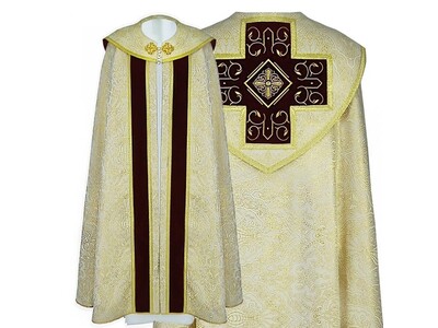 Vyšívaný liturgický pluviál (30)