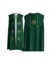 Liturgical cope - Jerusalem Cross (31)