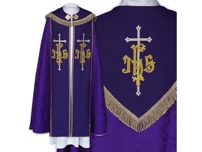 Vyšívaný liturgický pluviál (5)