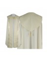 Gothic pattern cope - jacquard fabric