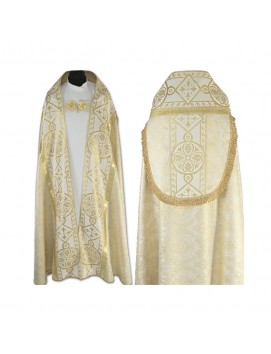 Roman gold cope - brocade fabric (14)