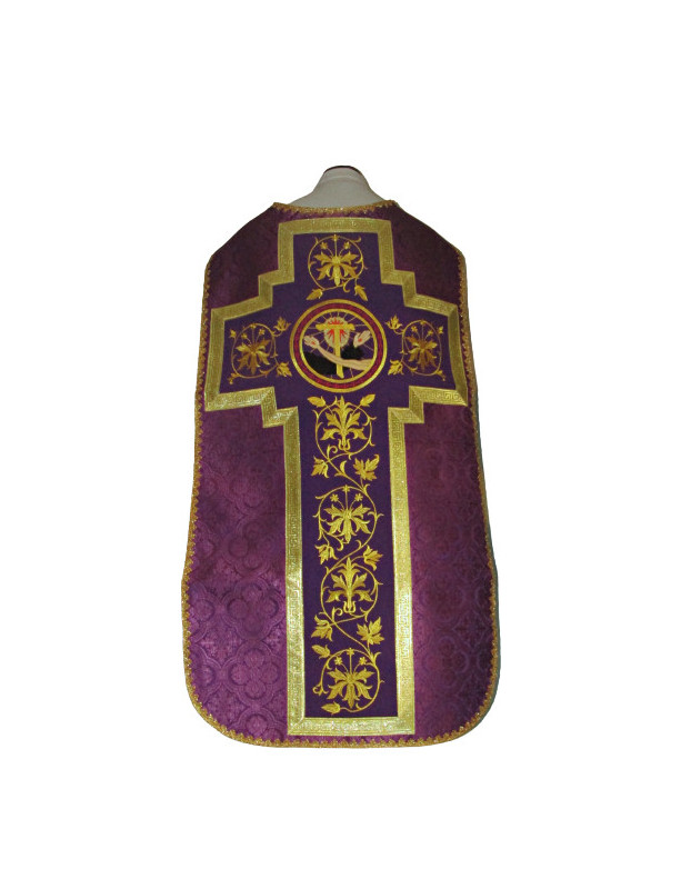 Ρωμαϊκό φελόνιο με το σύμβολο των Φραγκισκανών