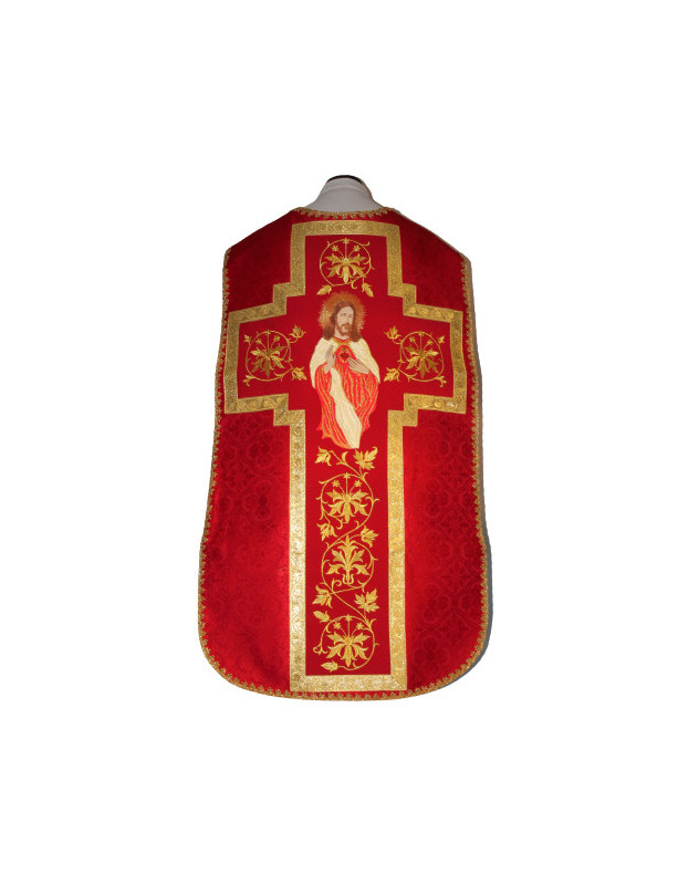 Casulă romană - Inima Sacră a lui Isus