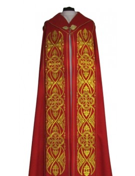 Embroidered IHS cope - liturgical colors (50)