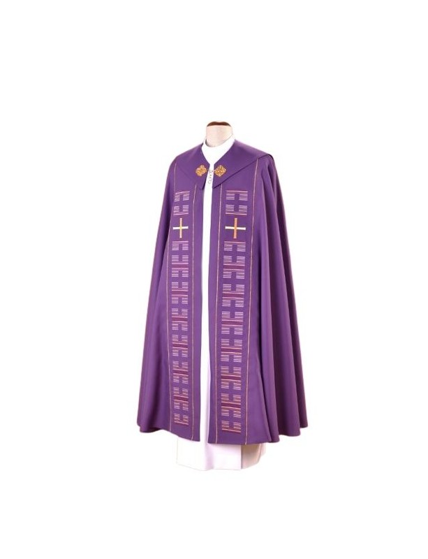 Pluvial brodat violet