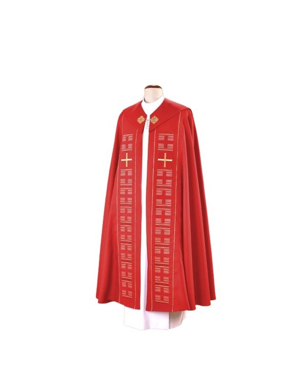 Gesticktes rotes Oberteil