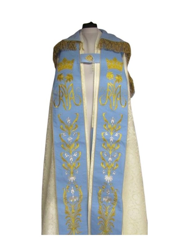 Embroidered Marian cope - Our Lady of Perpetual Help (88)