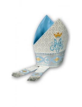 Embroidered Marian mitre (1)