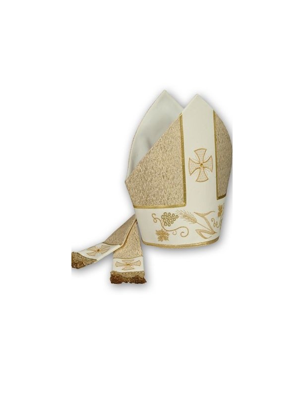 Embroidered mitre (4)