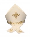 Mitre embroidered crosses (2)