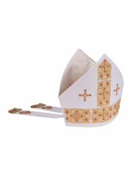 Gold embroidered mitre (17)