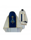 Embroidered Marian liturgical veil (11)