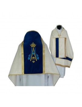 Welon liturgiczny Maryjny haftowany