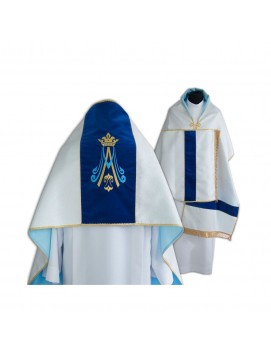 Welon liturgiczny maryjny haftowany
