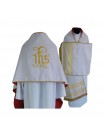 Embroidered IHS liturgical veil (12)