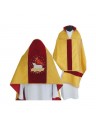 Liturgical veil brocade - Easter motif