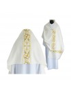 Liturgical veil ecru, stretch fabric - (36)