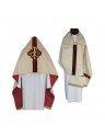 Liturgical veil PX brocade light gold