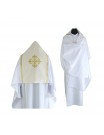 Liturgical veil white/ecru (43)