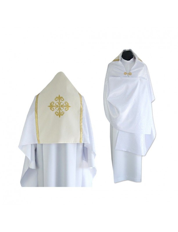 Welon liturgiczny biały/ecru