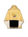 Embroidered veil - brocade fabric (2)