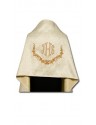 Embroidered veil - brocade fabric (6)